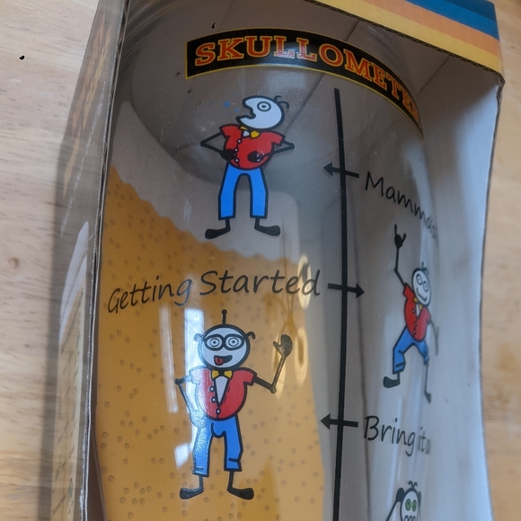 Oversized Novelty Beer Glass Novelty Boozometer Beer - Picture 4 of 10